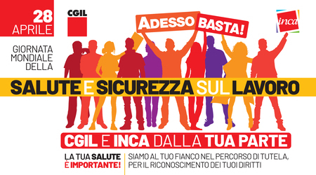 28 aprile Giornata mondiale della salute e sicurezza sul lavoro