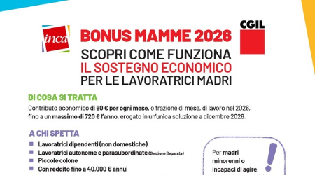 BONUS MAMME 2026: COME PRESENTARE DOMANDA